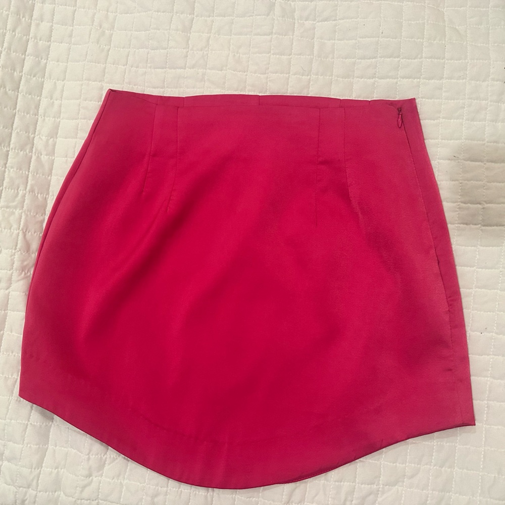 Oliviaceous Pink Mini Skirt